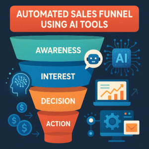 Automated sales funnel using AI tools