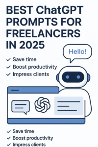 ChatGPT prompts for freelancers