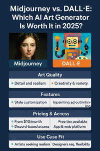 Midjourney vs DALL·E 2025